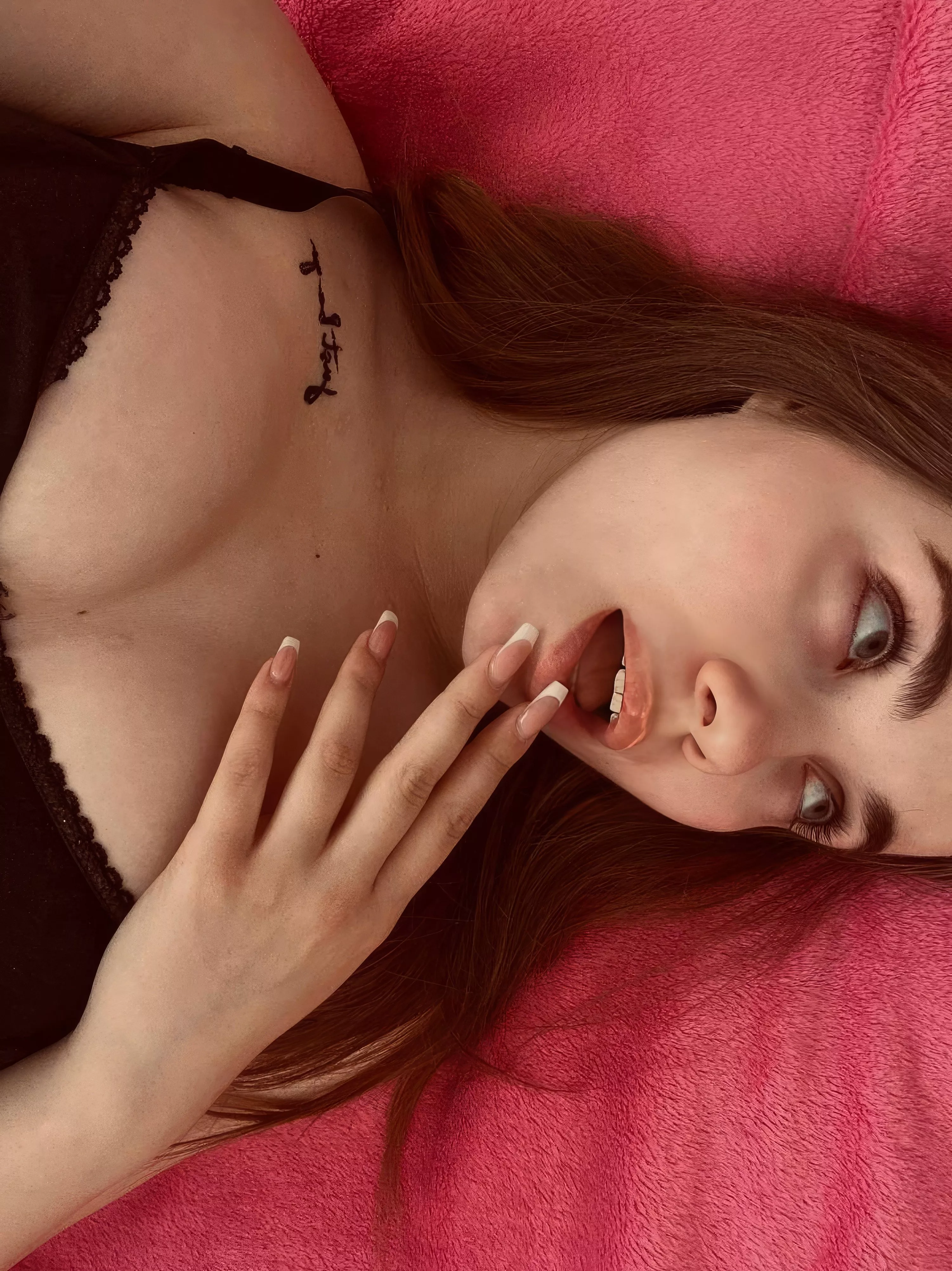 mmm... How I like to imagine you caressing me with your gentle hands