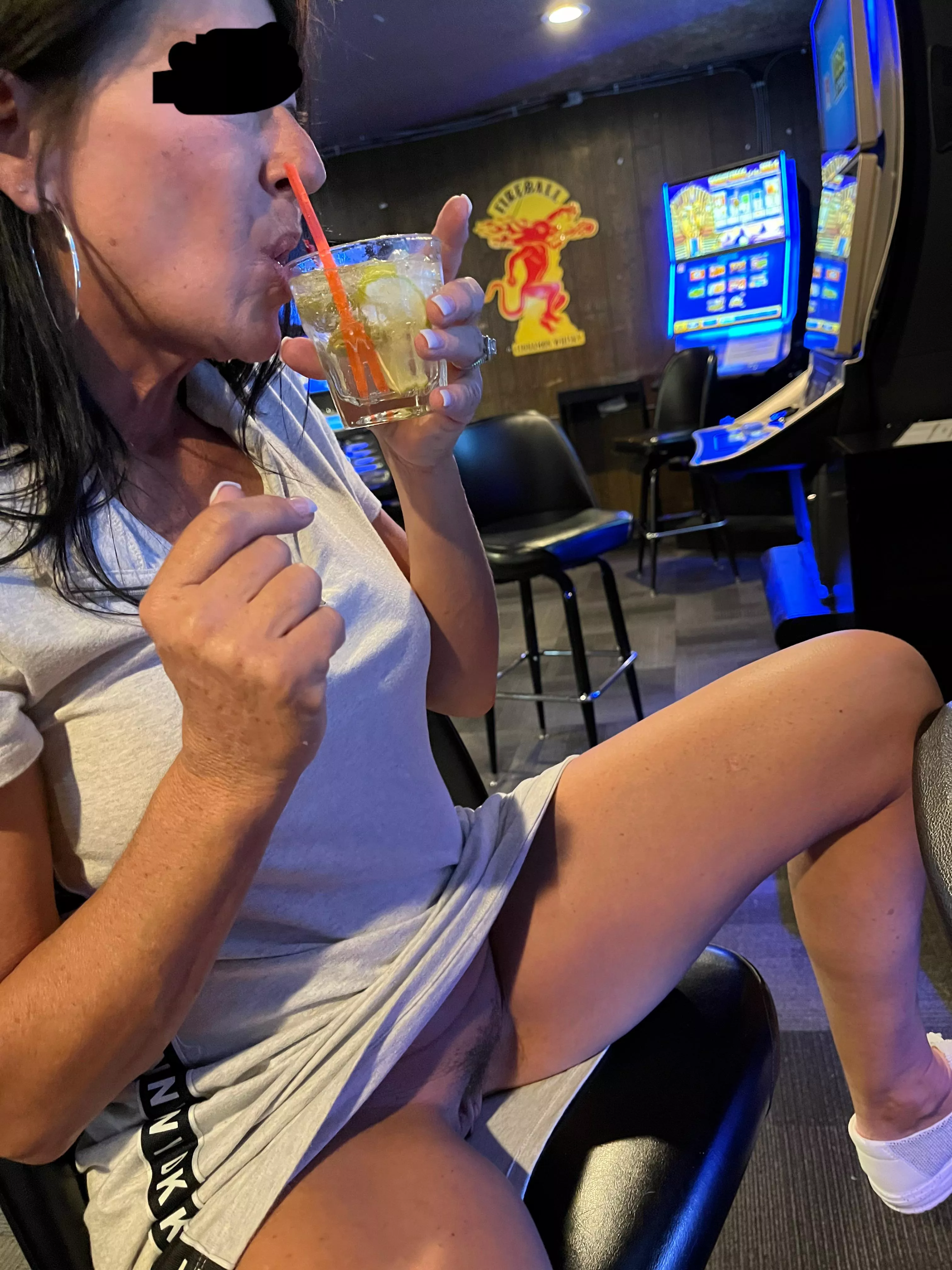 Not sure how many cocks she made hard that night