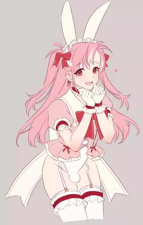 Pink bunny boi