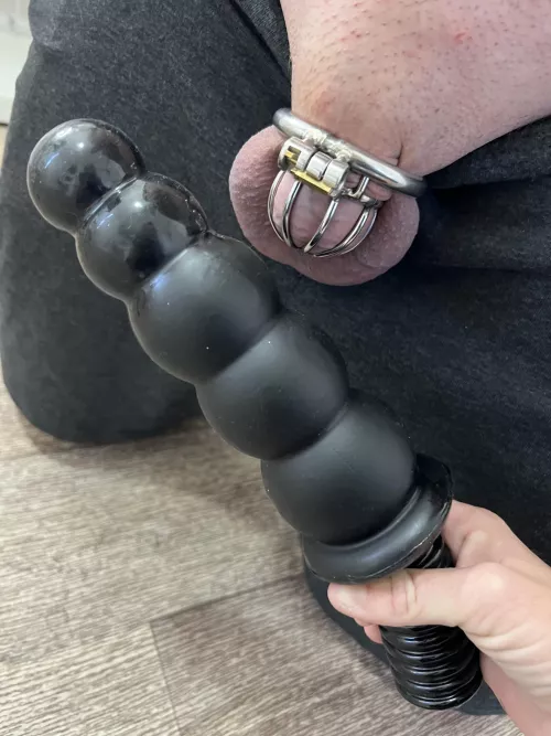 She has told me I’m not getting the key until she sees the last bead disappear