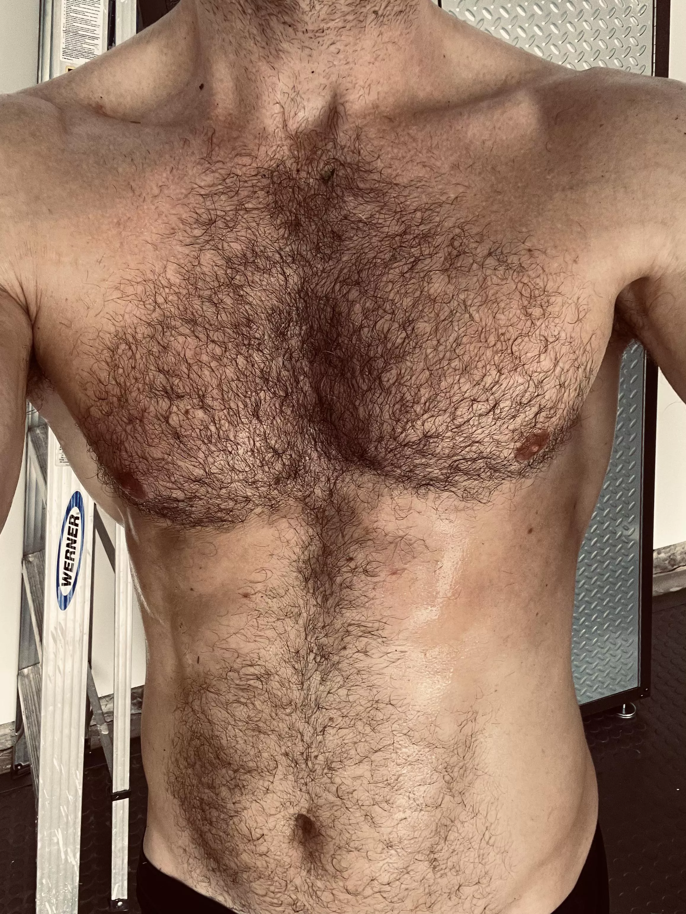 Sheen of Sweat and Hair