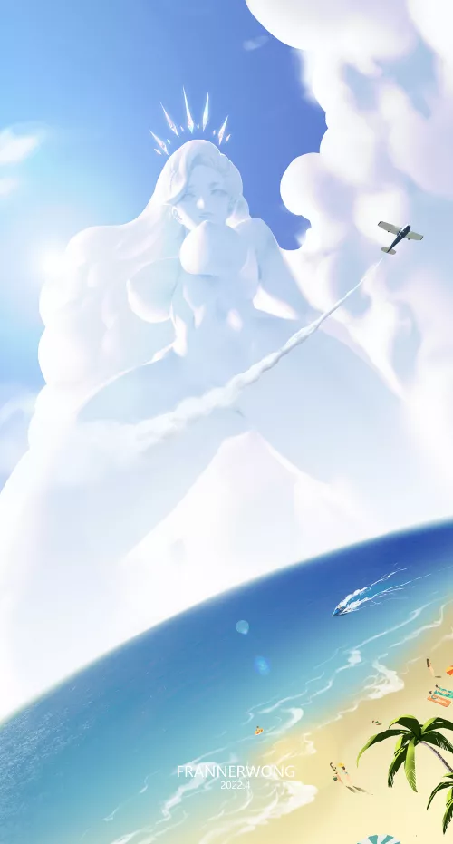 Summer naked in her season