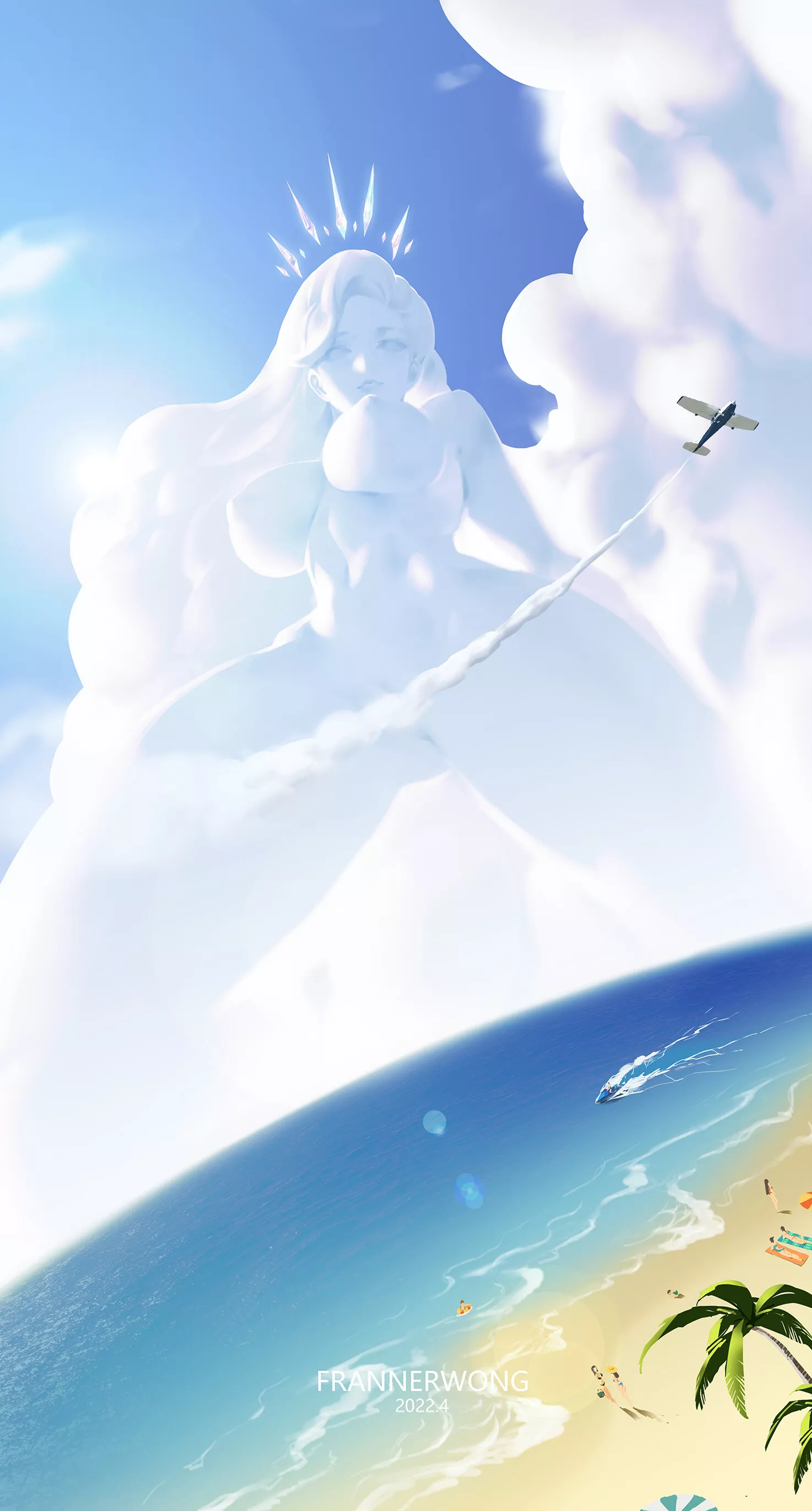 Summer naked in her season