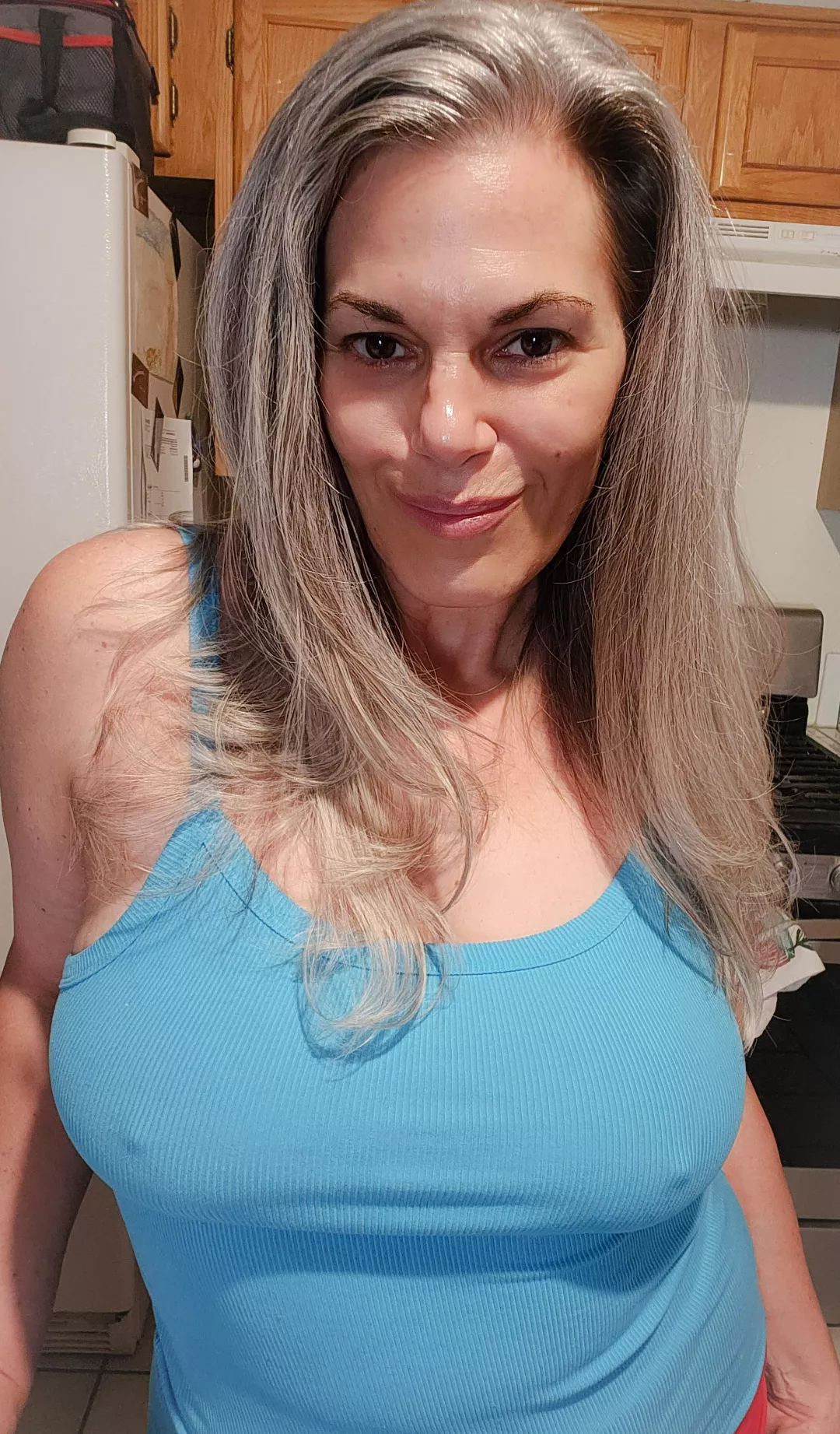 The air conditioner came on while I was cooking dinner