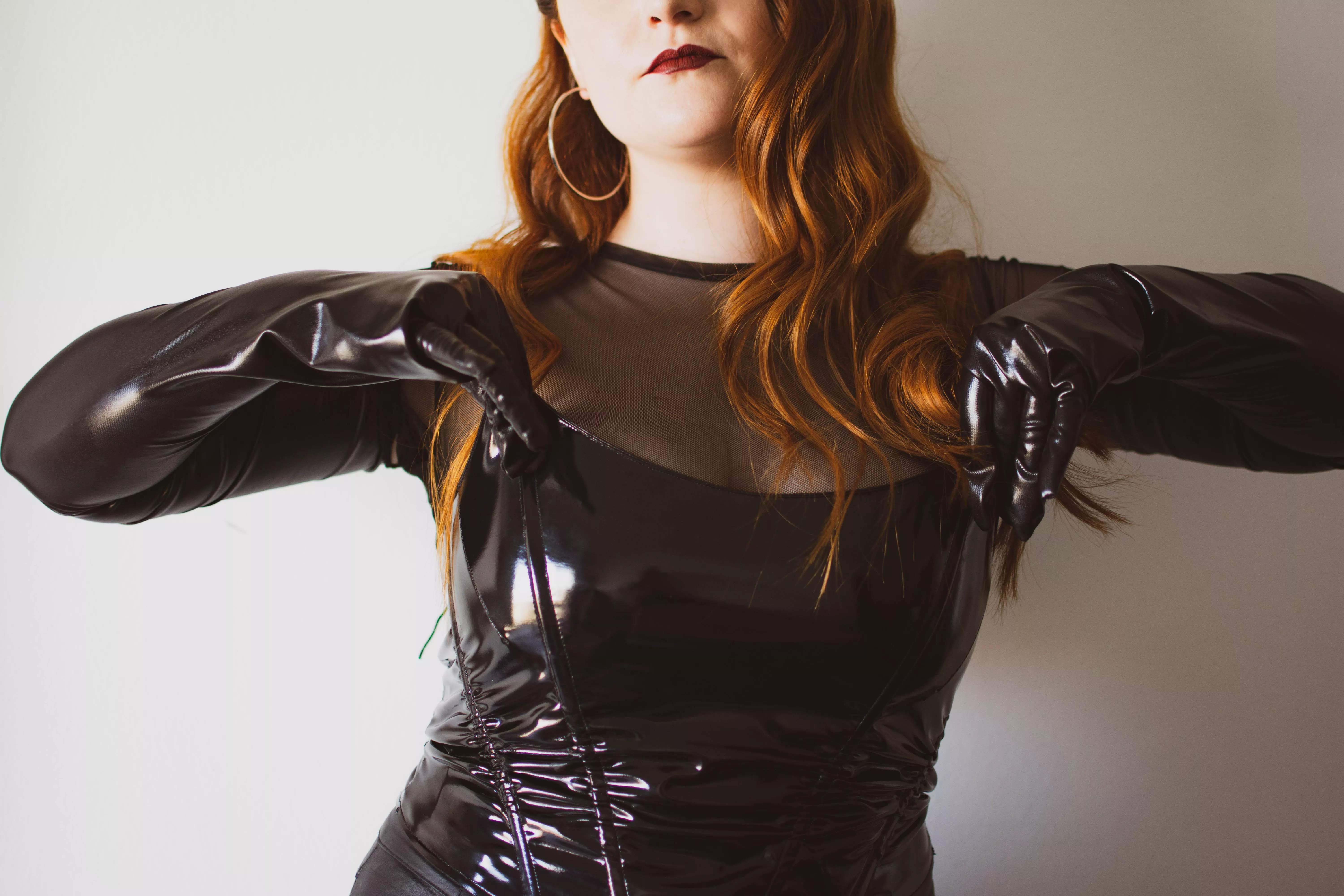 your adoring face reflected in my corset