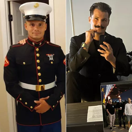 8 years difference between these two pics. Where did the time go?