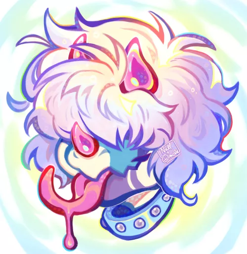 A little gift for a friend as today's warmup! (Art by me Design by @ichiigoma on Twitter!)