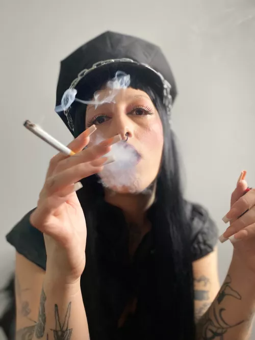 after punishing someone a cigarette is good