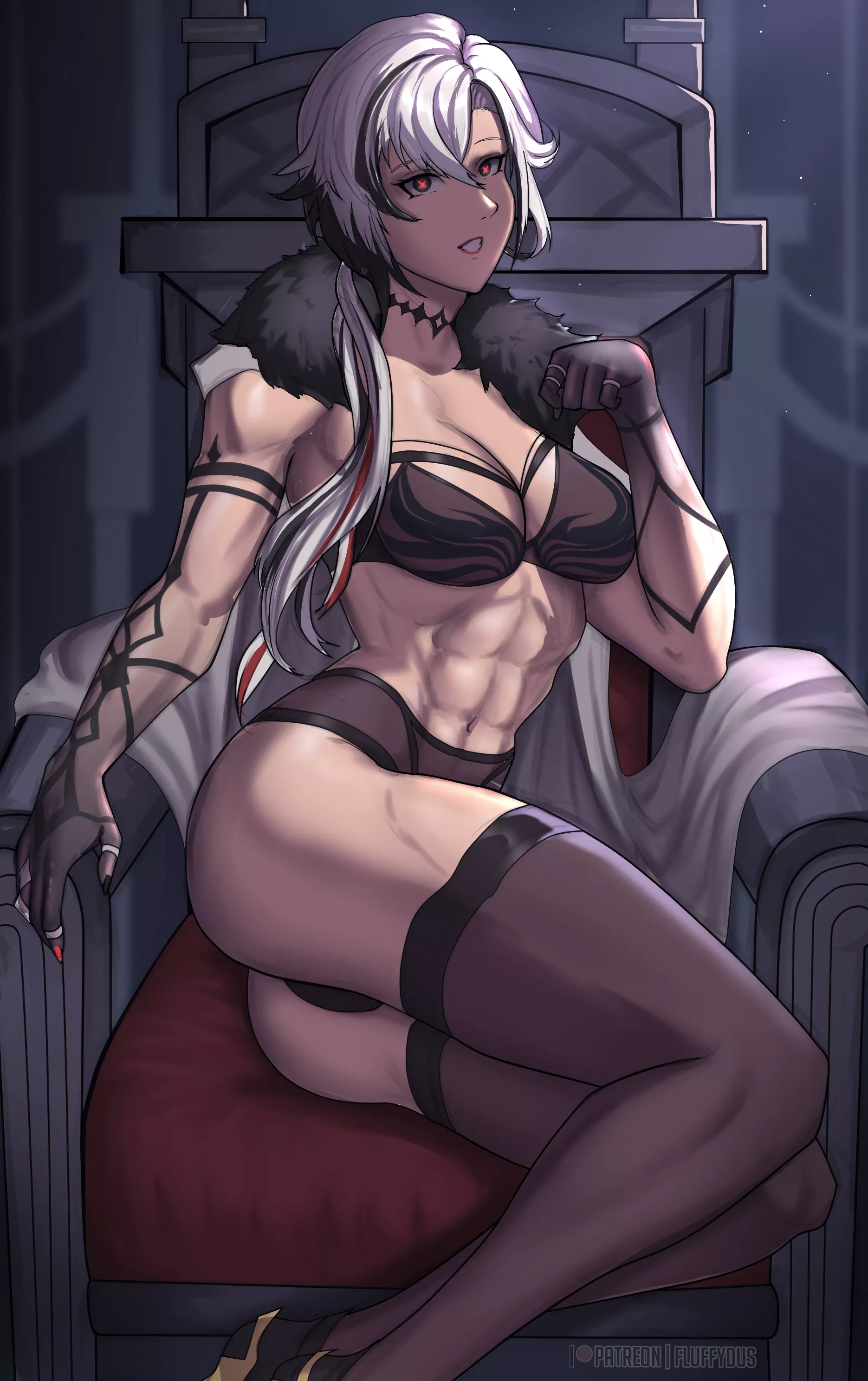 Arlecchino (Genshin Impact) [Artist: FluffyDus]