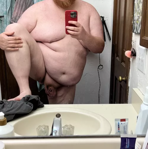 Chubby redhead daddy