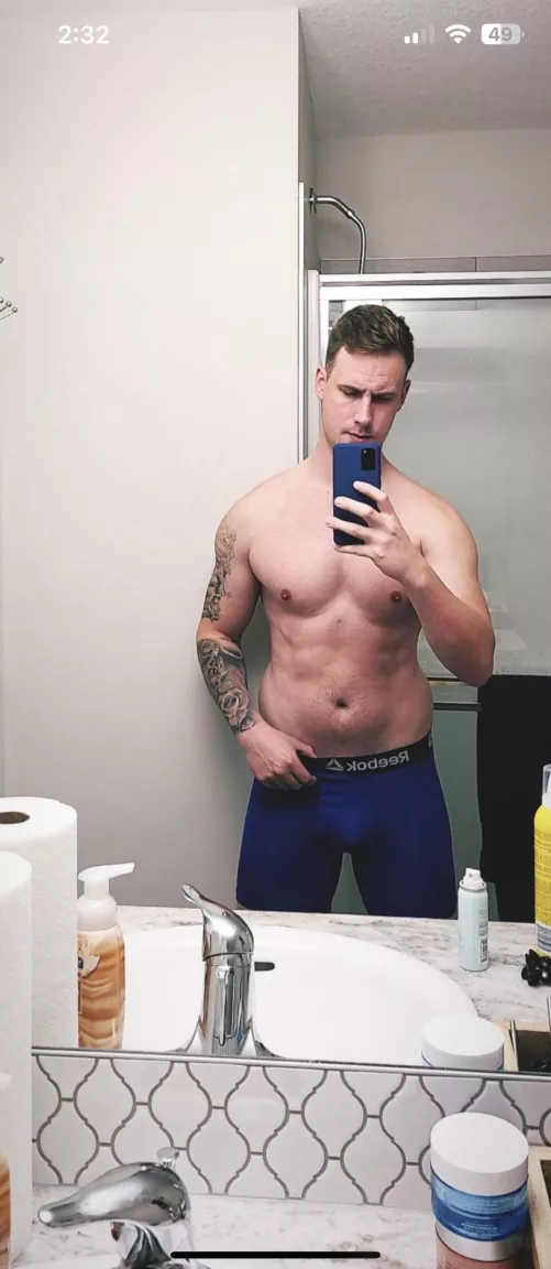 Definitely a guy definitely have tattoos..