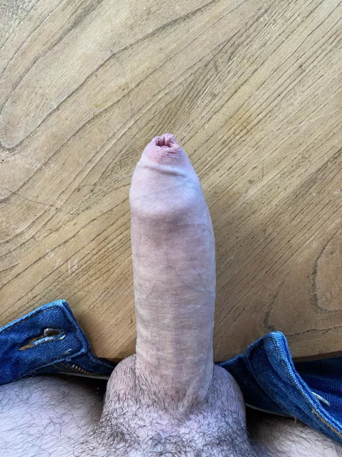 Felt thick this morning