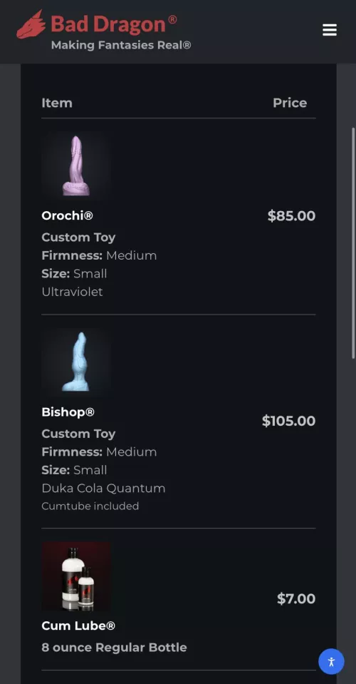 Finally! My first order I’m so excited!