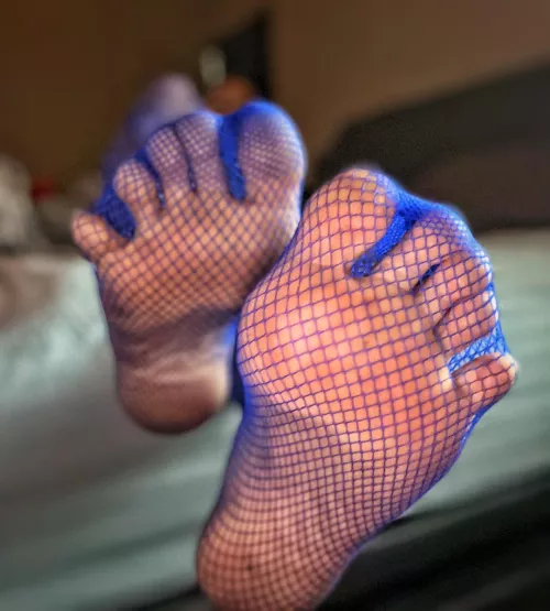 Fishnet soles 💙