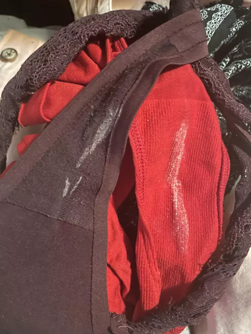 Found 2 pair laying in the hamper! Apparently my wife had a good couple days!