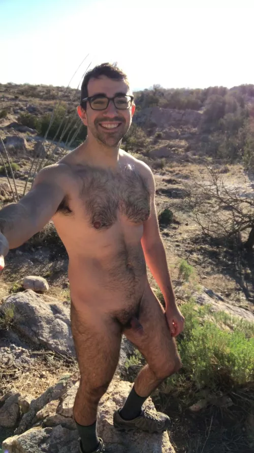 i just like hiking naked, as you can tell :D