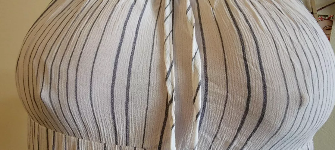 I love wearing the thinnest material possible and no bra