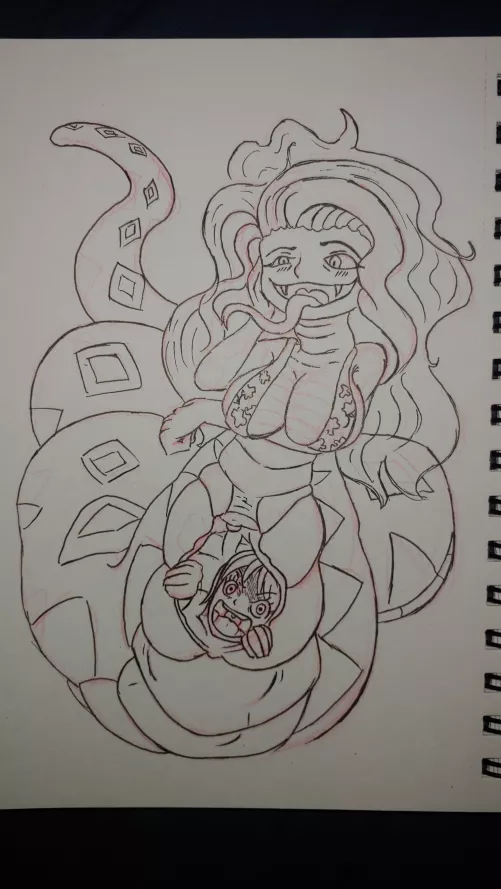 {Image}Boa Sanderson is eating Nami, Art by me 18+