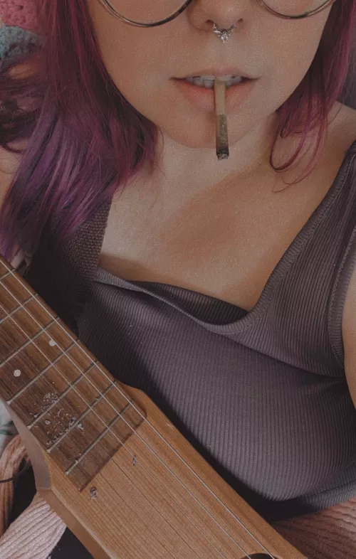 In my feelings today 💜 smoke it all away (f)