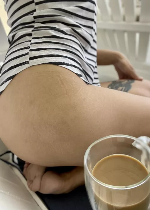 Just a little behind in having my coffee this morning