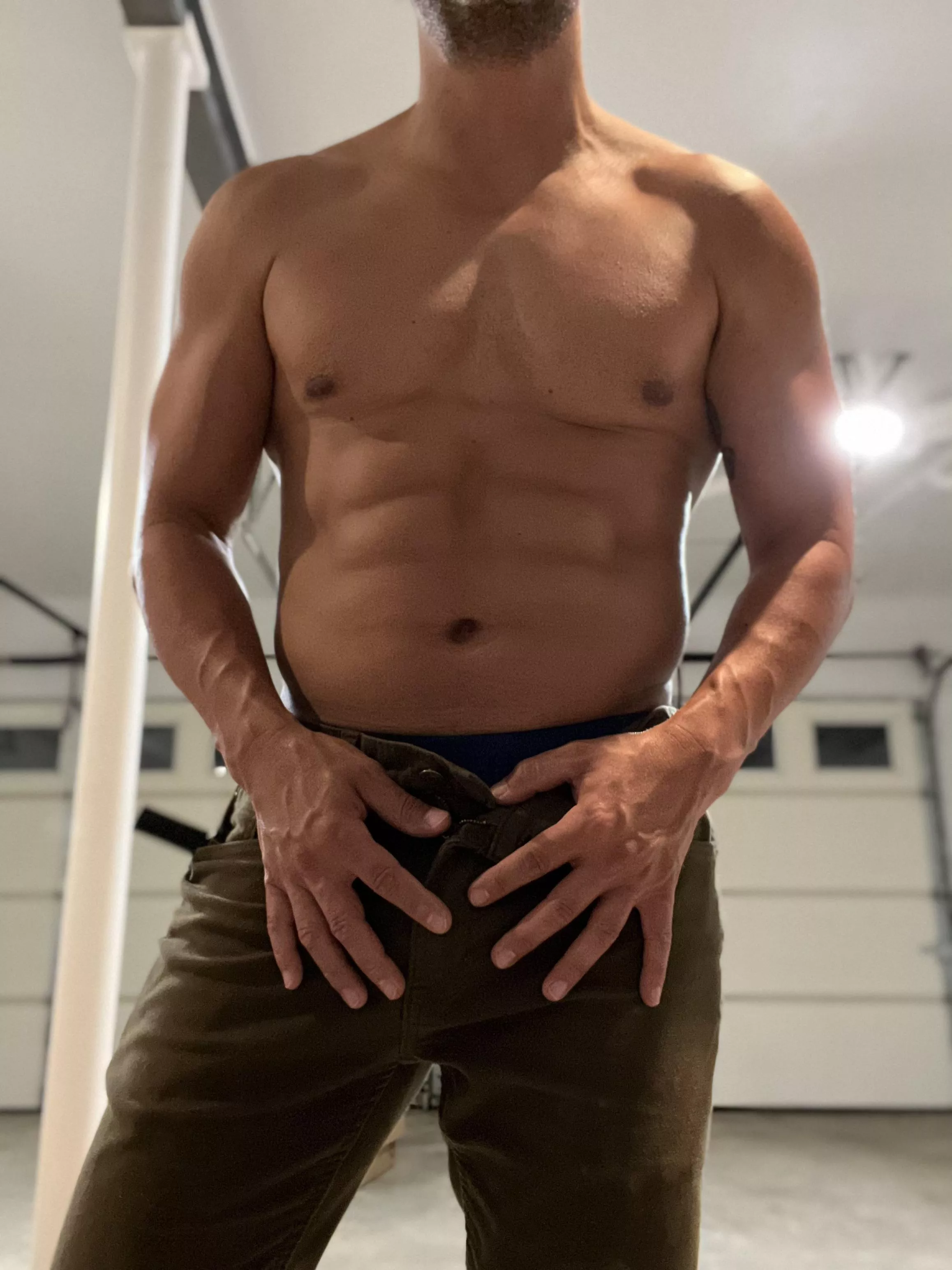 Ma’am, I’m done with that project in the garage and I’m ready for my payment…