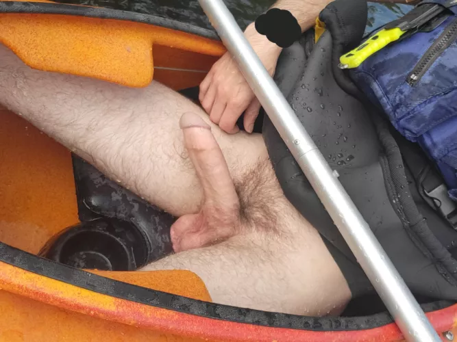 Paddling around the bay