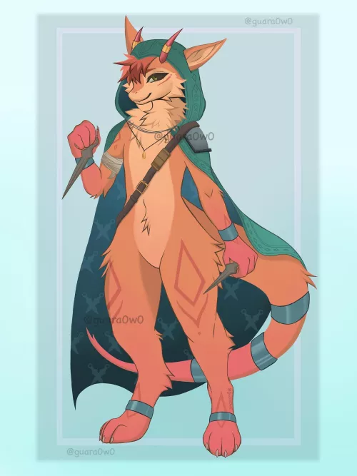 The kobold thief - adopt open (art by me)