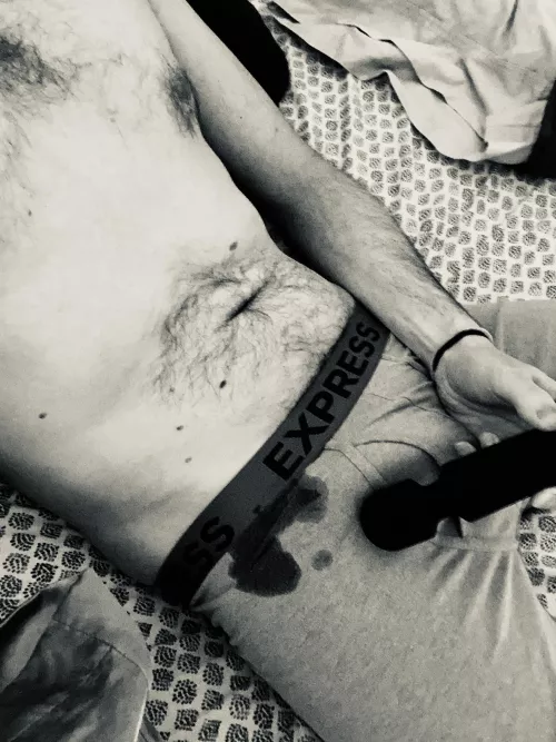 Too powerful to go directly against skin, perfect with boxers