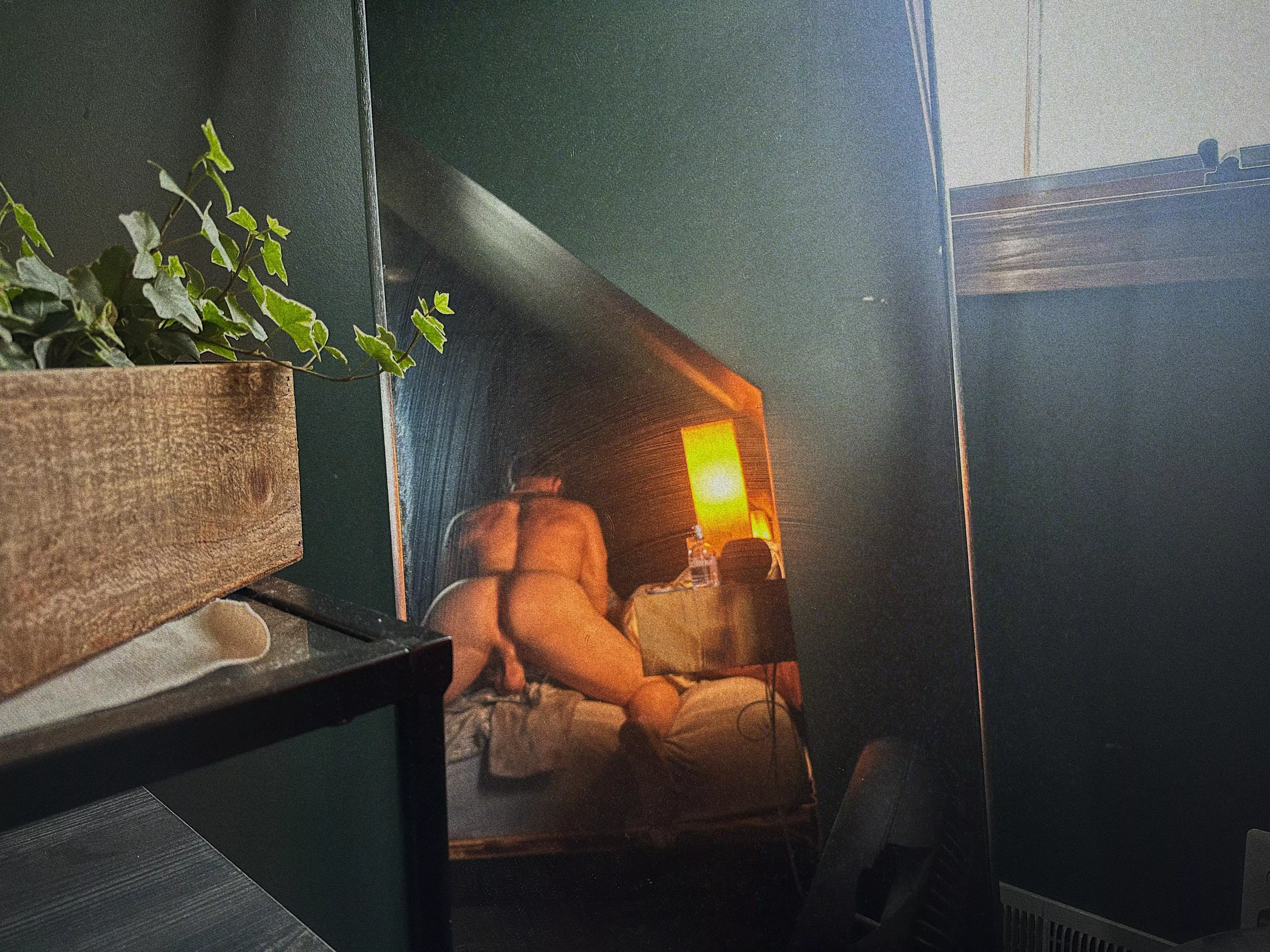 What would you do if you walk in my room and see me like this?