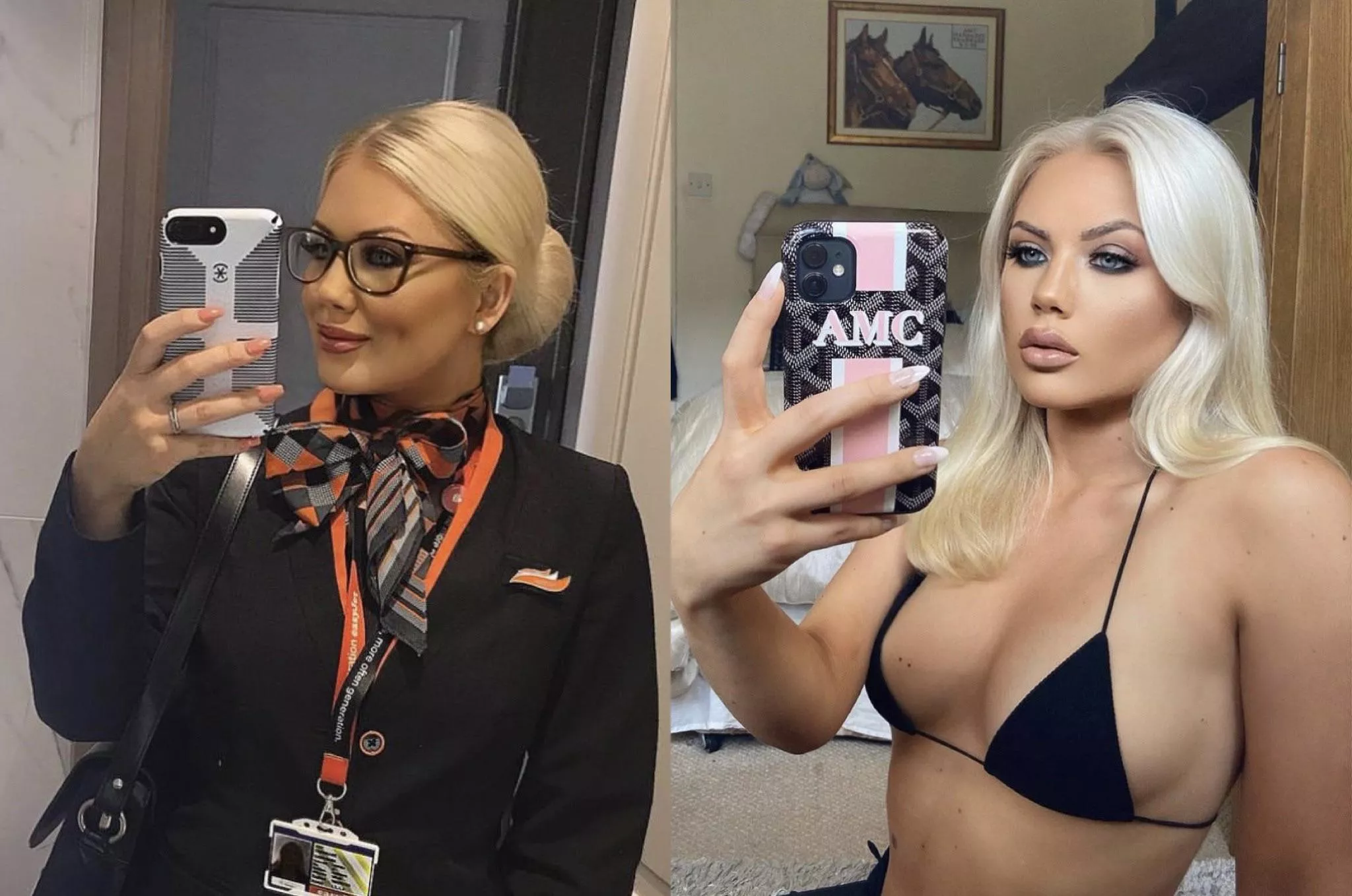 With or without glasses