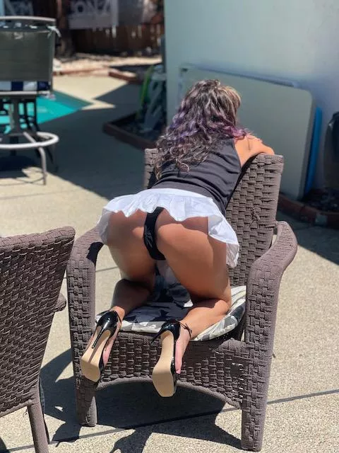 You could move it to the side.