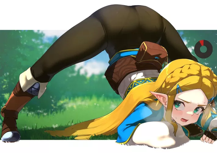 zelda showing her ass