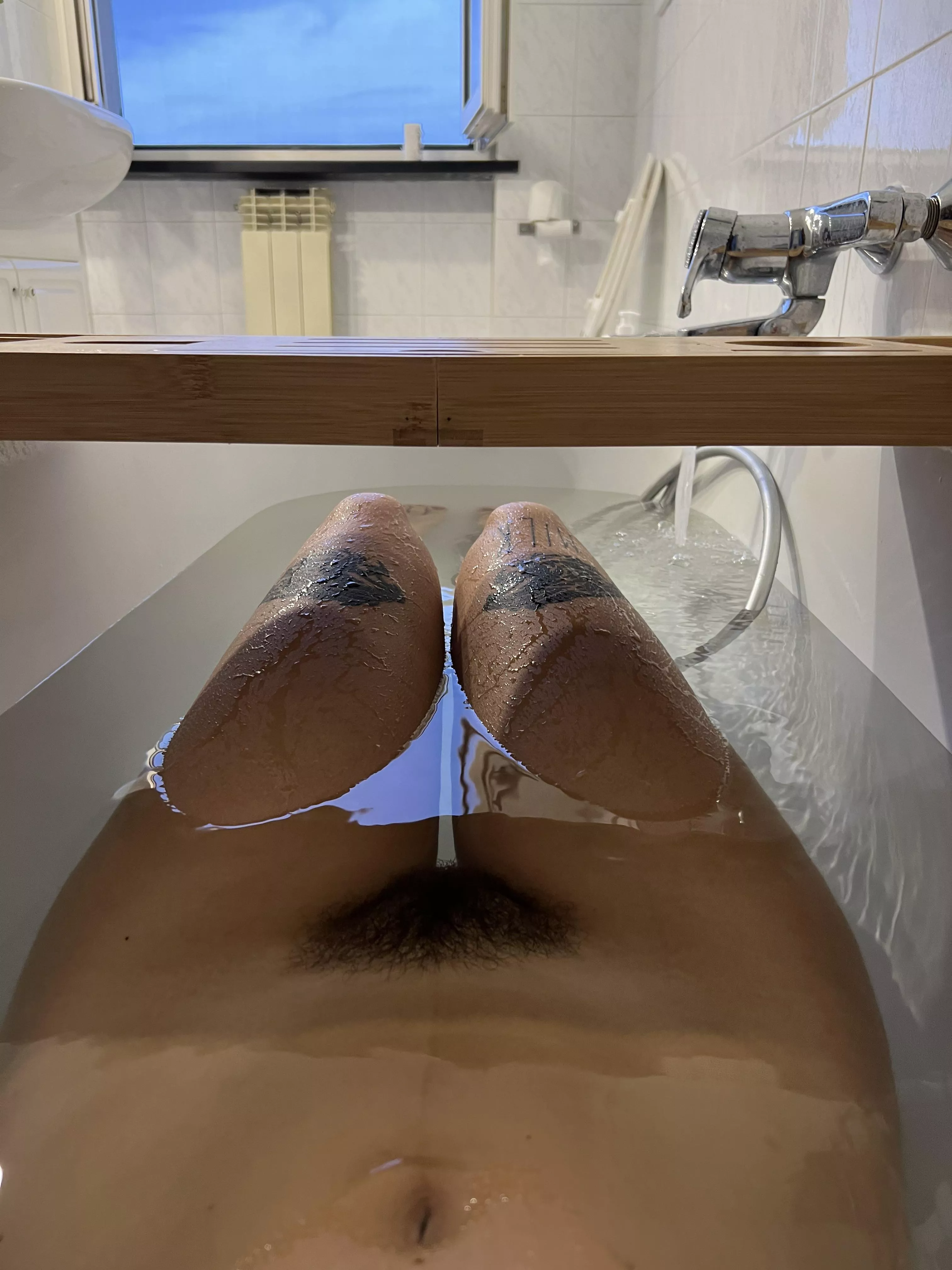 8 month of no shave, should I trim her?