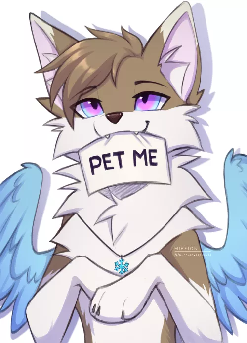 A super cute YCH I got from @/white_cosmodog on Twitter :3