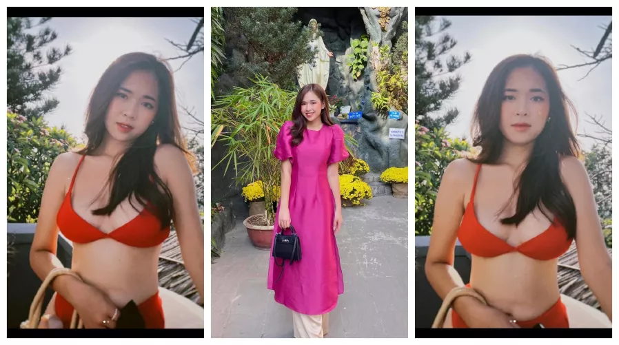 A Vietnamese sexy Catholic girl