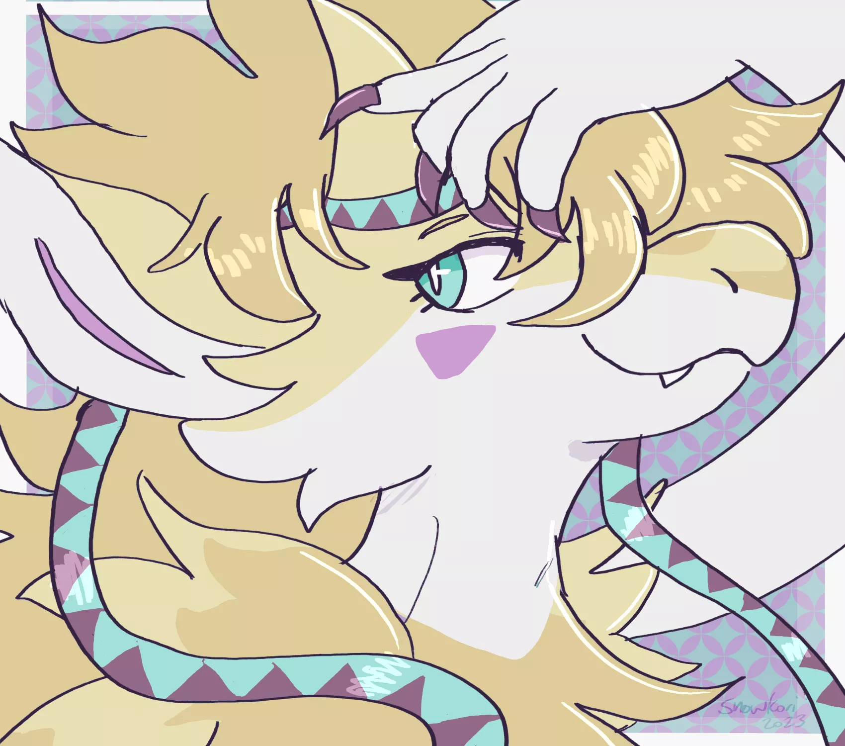 Another artfight drawing I did which I'm pretty happy with :3