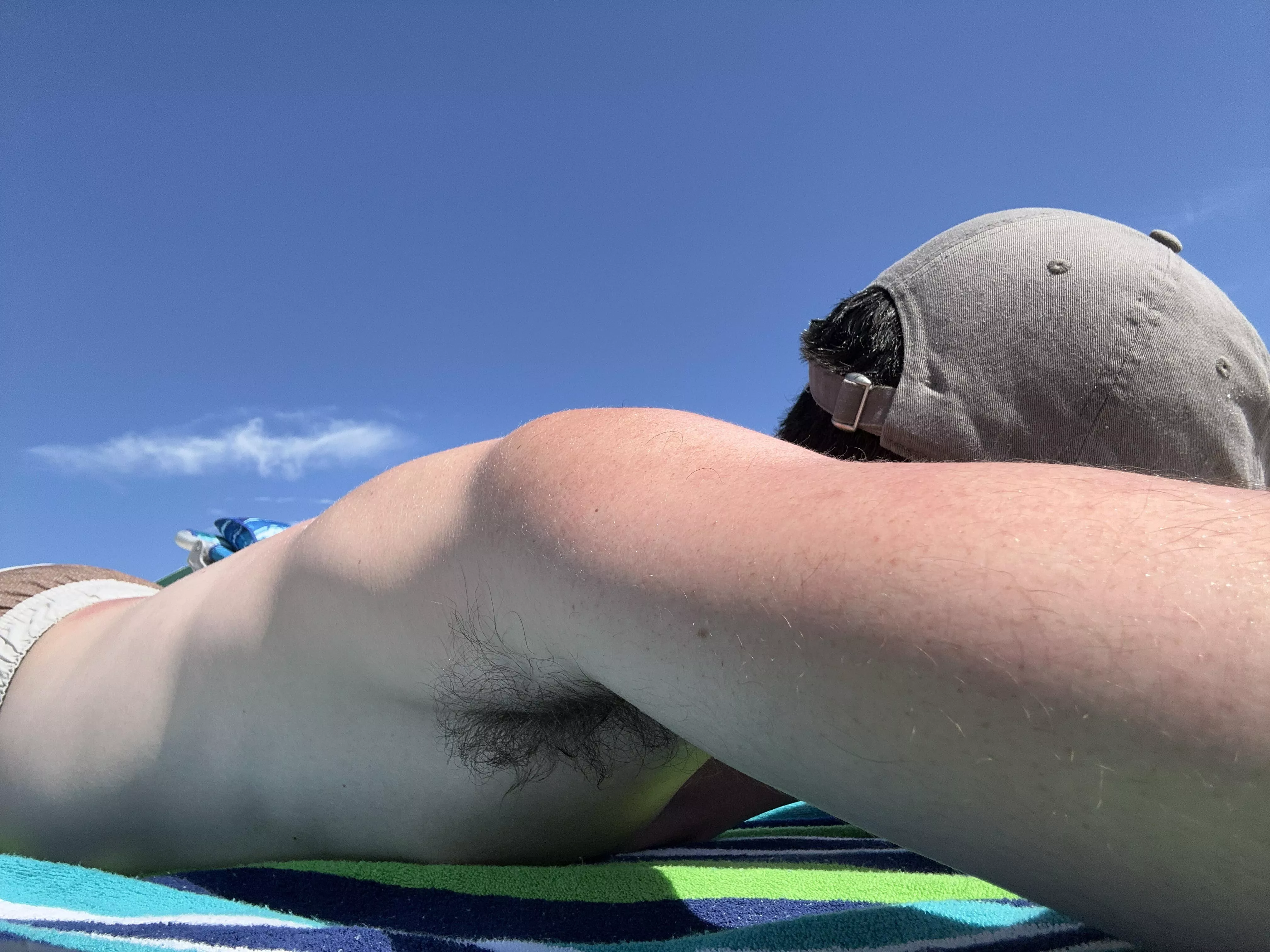 Drenched this towel in pit sweat today