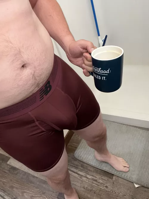 Enjoying some morning coffee!