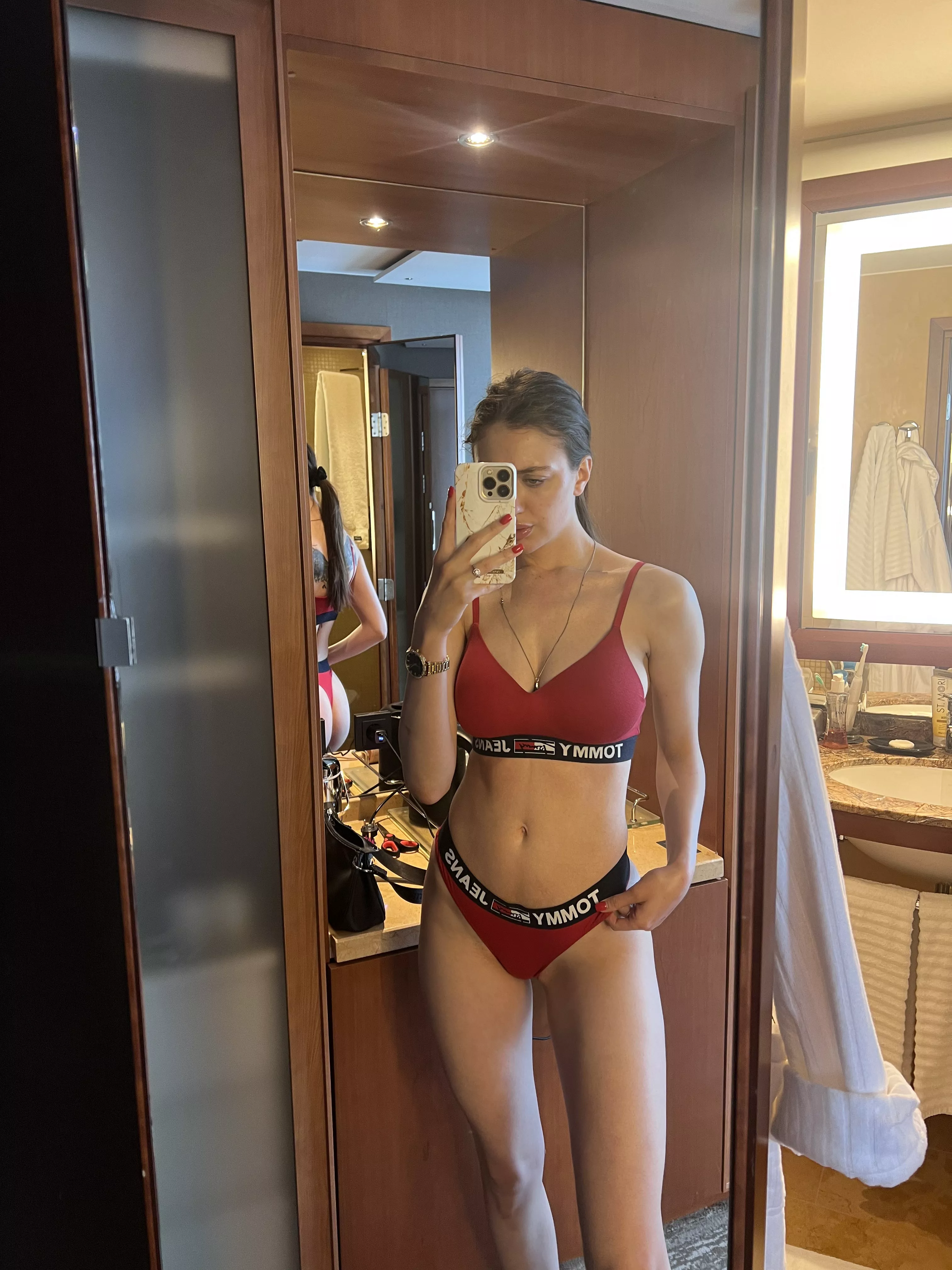 I have a riddle for you, am I in a swimsuit now or is it underwear