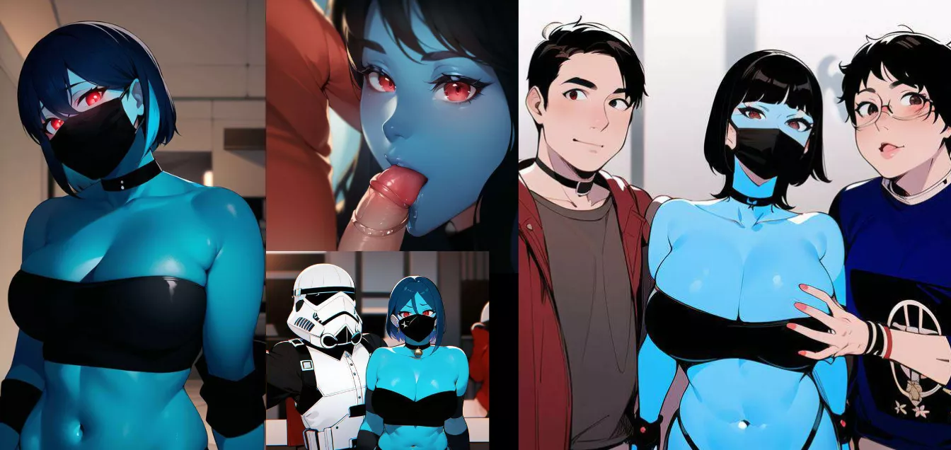 I went to AX2023 cosplaying as my SWTOR character Che'rri. I put some pics I took (+ pic of my cosplay) through an anime filter. Here are the results~ [SWTOR] (Myself + AI Mirror app)