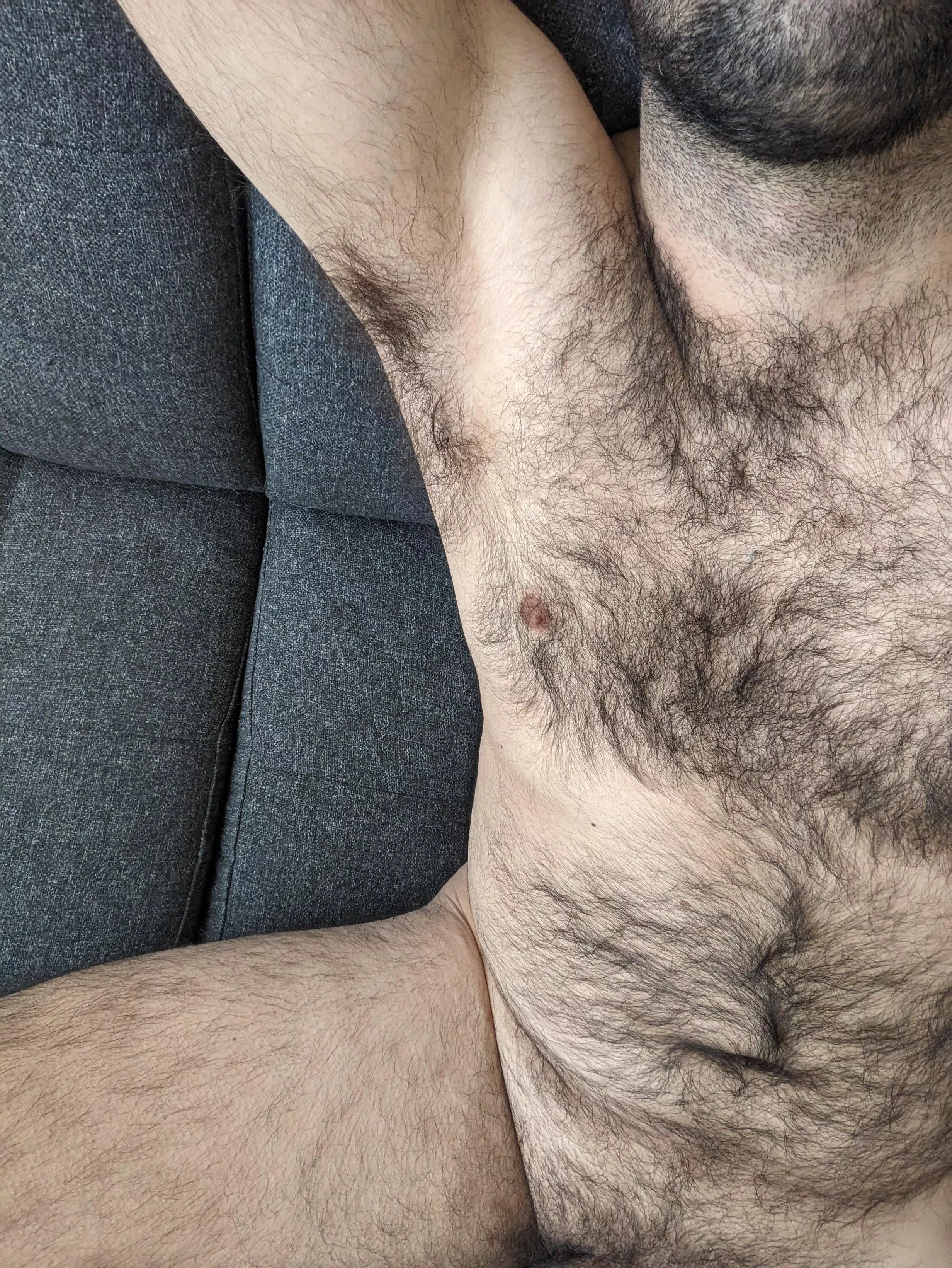 It was too hot for clothes today