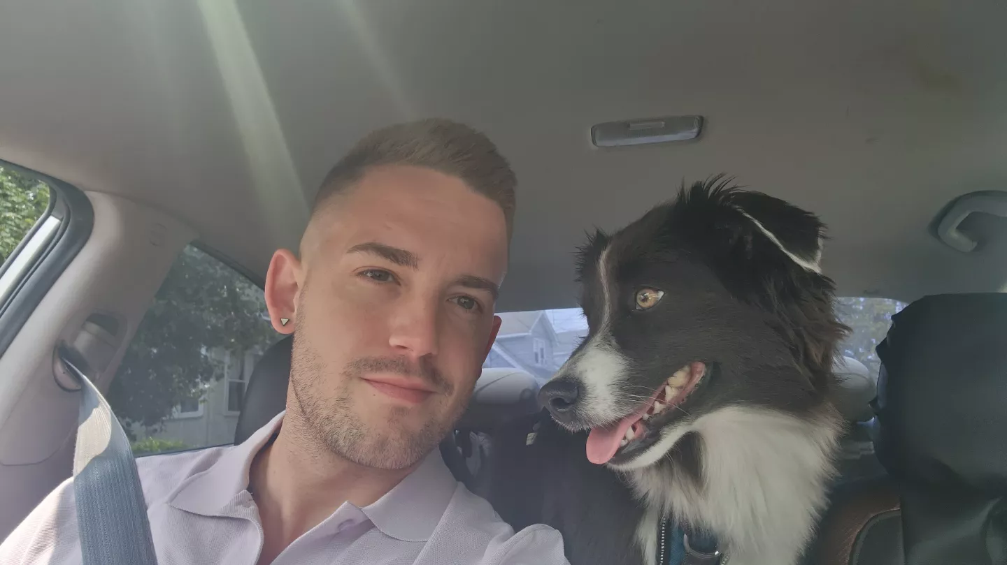 Me and kody boy just saying hi again