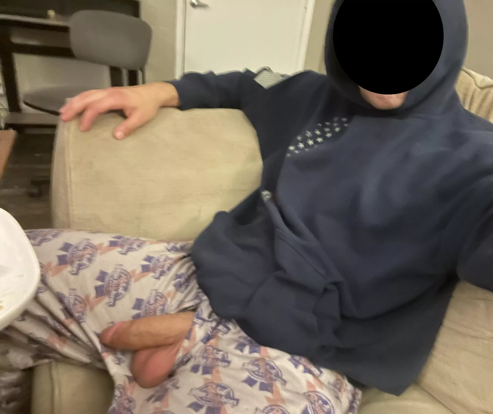 My dick gets so warm and soft when I smoke.