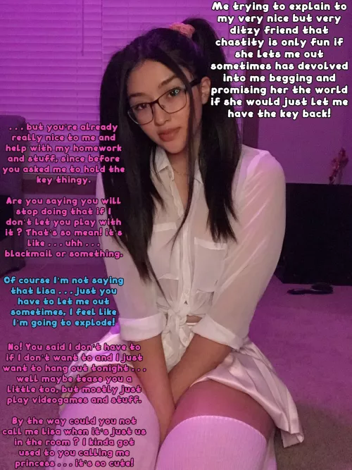 Oh . . . She Get's It.