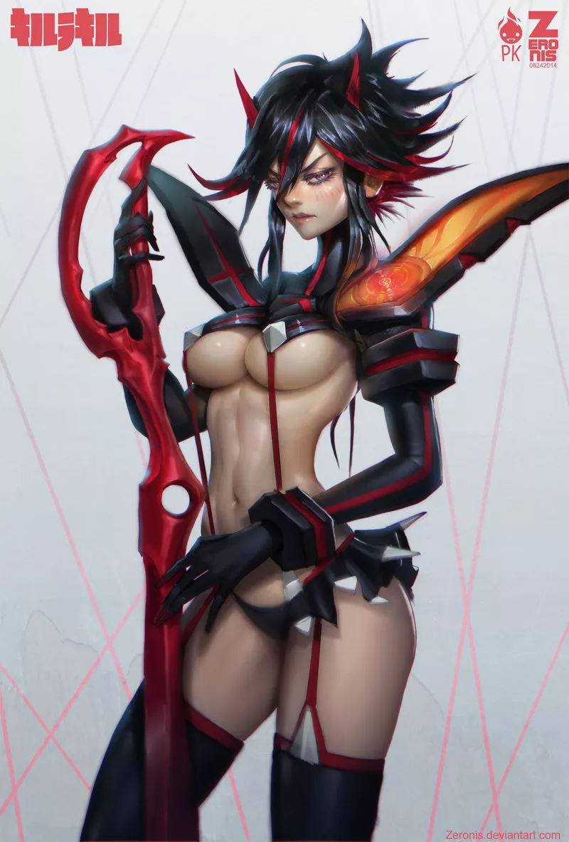 Ryuko sees you staring Ryuko sees you staring