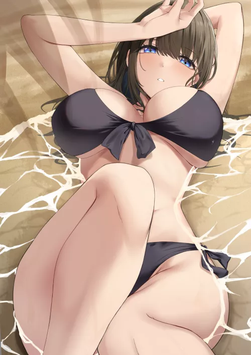 Sagisawa Fumika on back (_huurin) [iDOLM@STER Cinderella Girls]