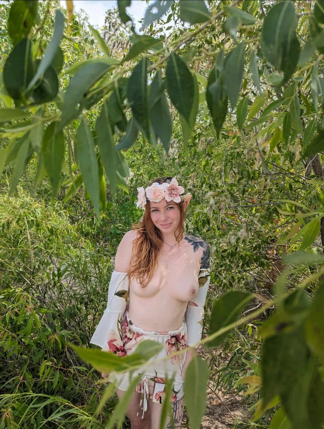 Sexy freckled wood elf just for you!