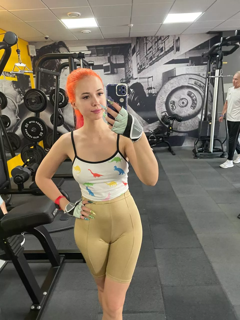 So nice outfit for gym