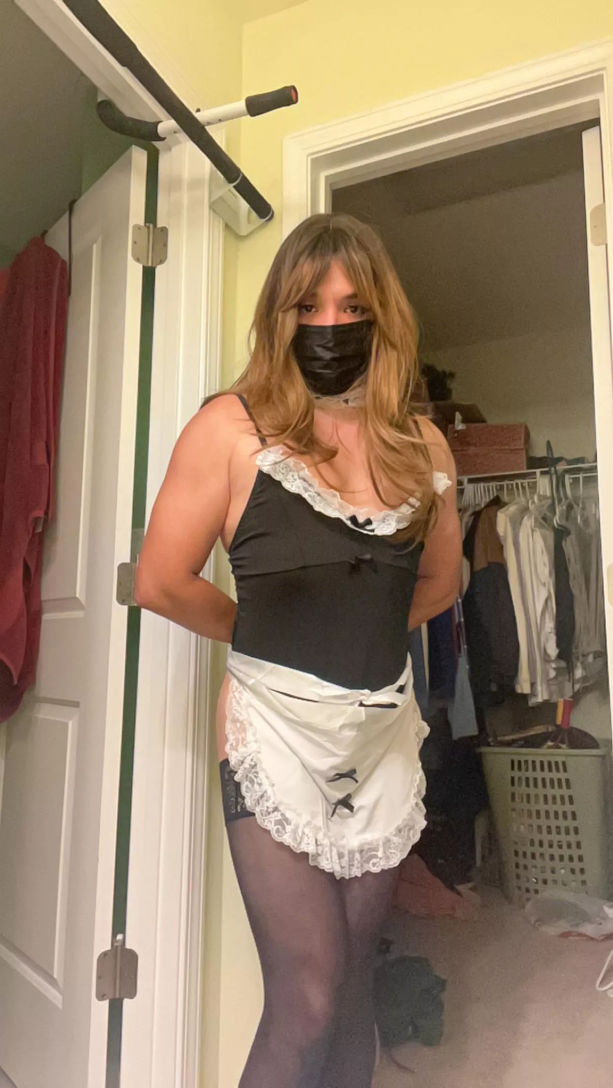 submitting and becoming a slutty maid for u