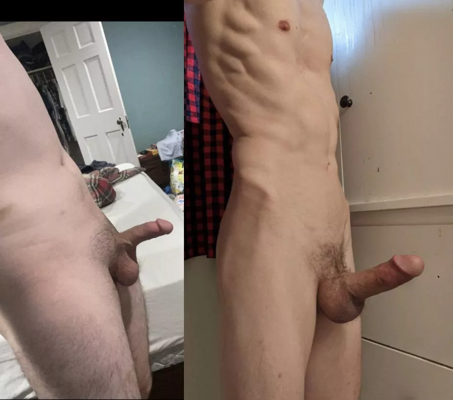 Who won between us! I'm on the right?